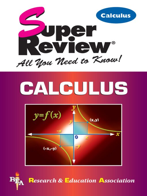 Title details for Calculus Super Review by Editors of REA - Available